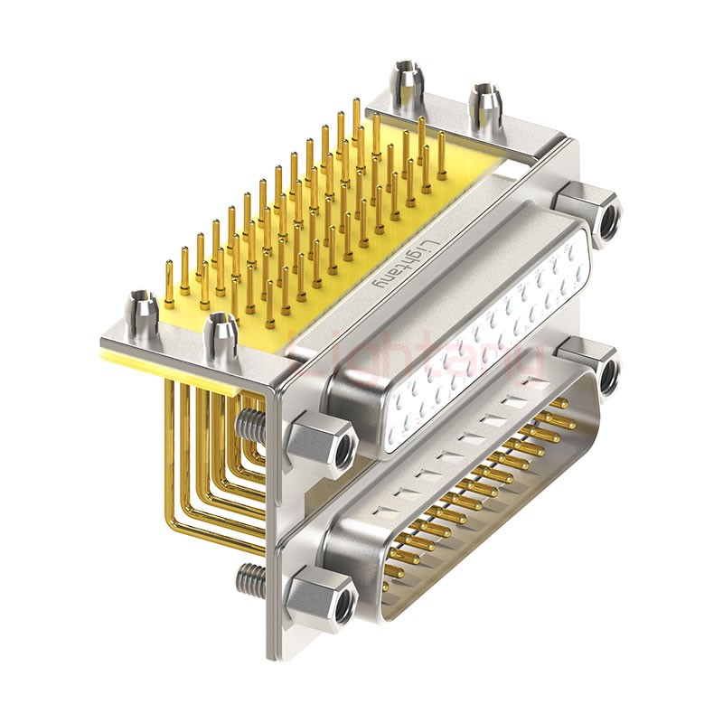 DR25 上公下母 間距15.88車(chē)針雙胞胎 D-SUB連接器