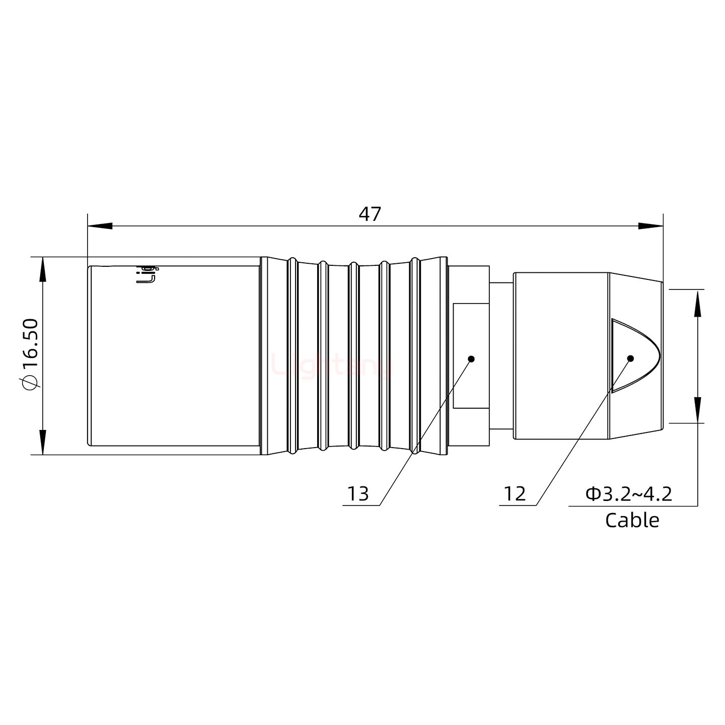 PHG.2B.002.CLLD42推拉自鎖浮動插座