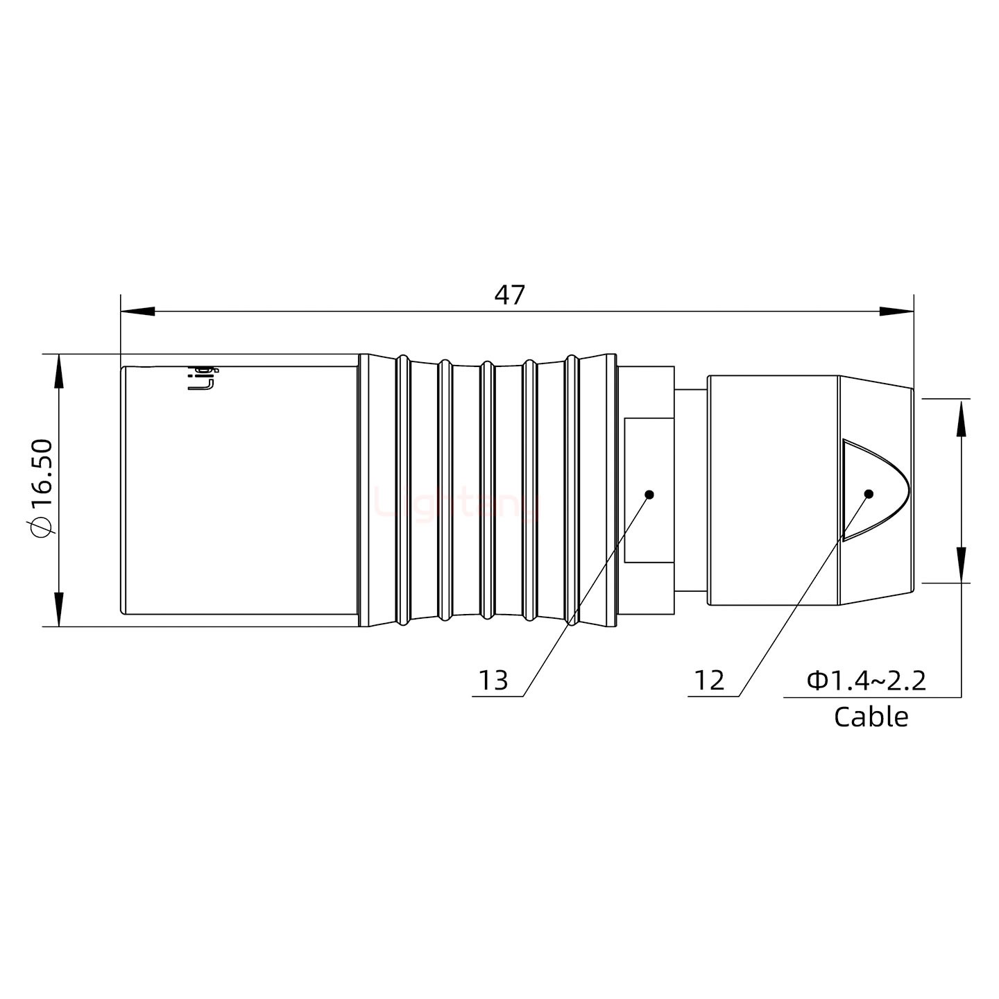 PHG.2B.005.CLLM21推拉自鎖浮動插座