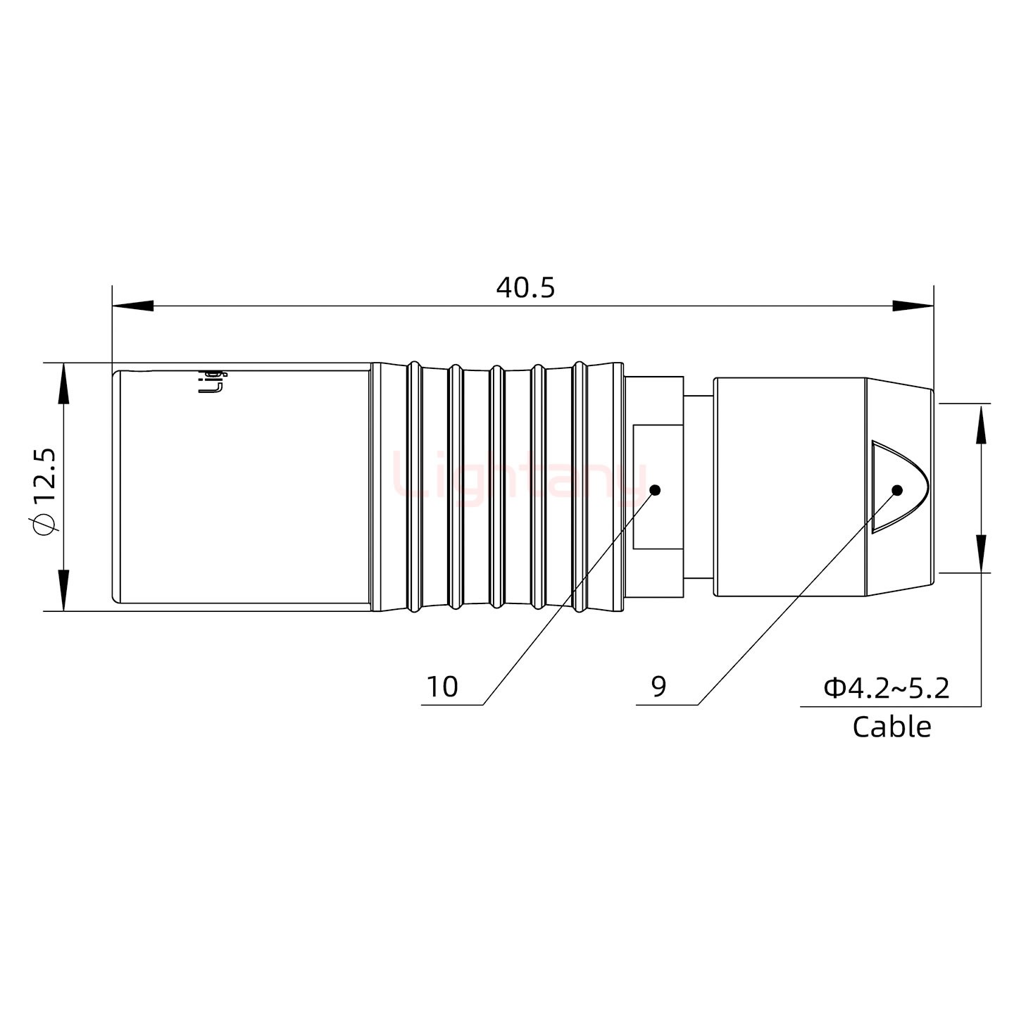 PHG.1B.005.CLLD52推拉自鎖浮動插座