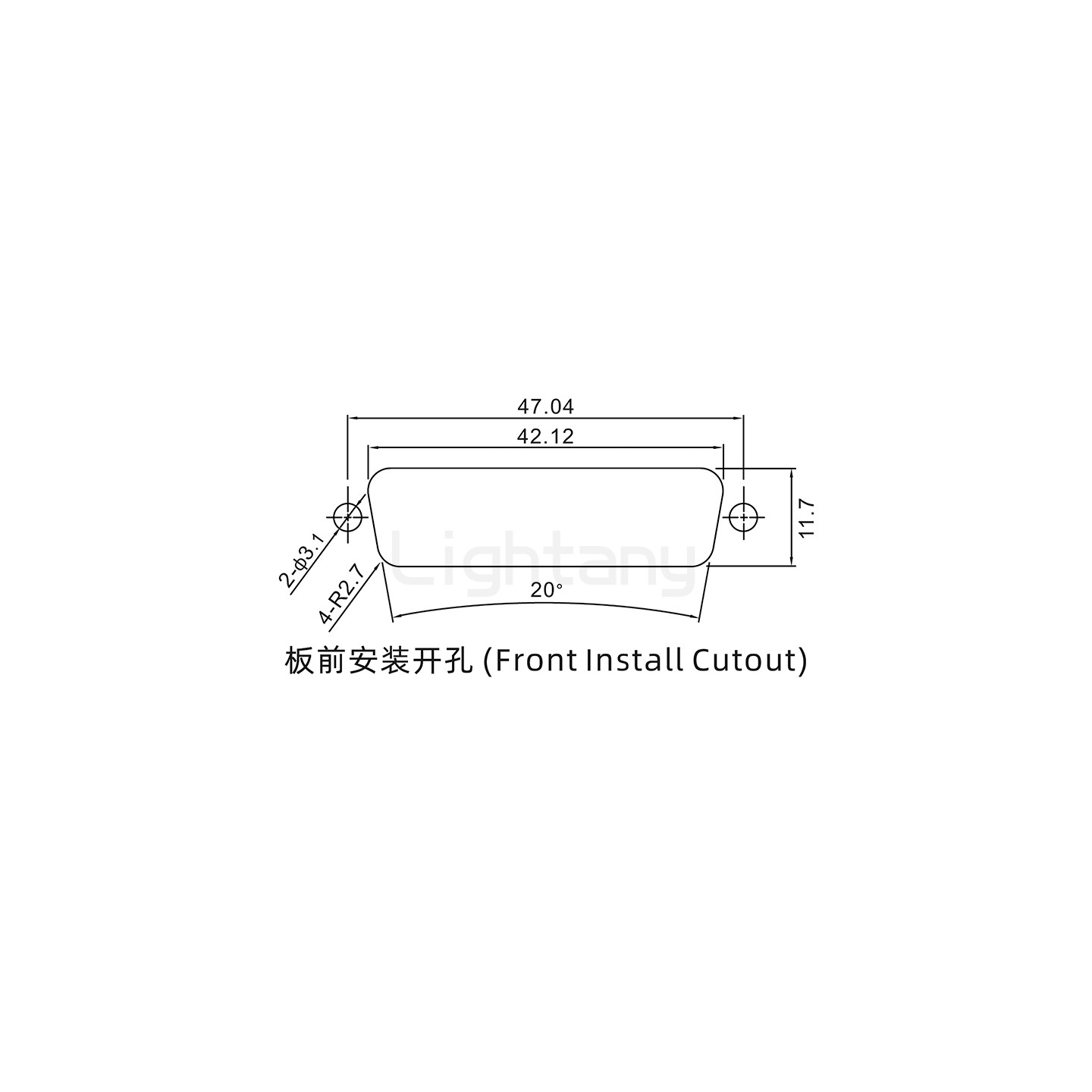 防水4W4公焊線式/鎖螺絲/大電流40A