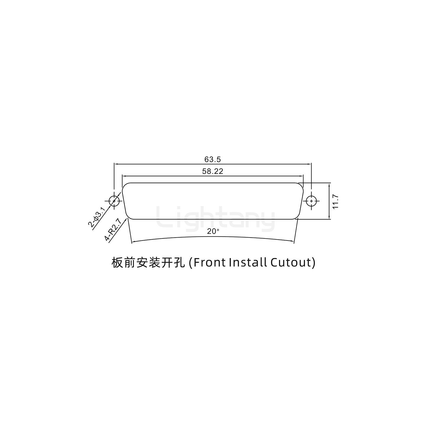 防水13W6A公焊線(xiàn)式/鎖螺絲/大電流40A