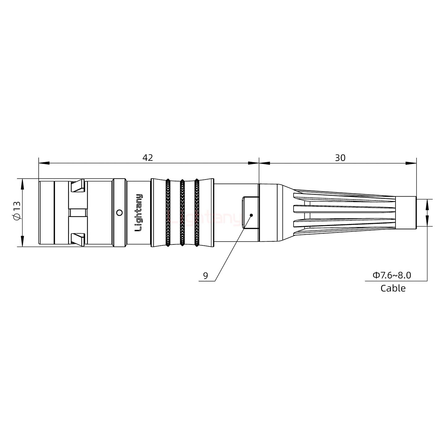 FGG.1K.016.CLAK80Z推拉自鎖帶護(hù)套直式插頭