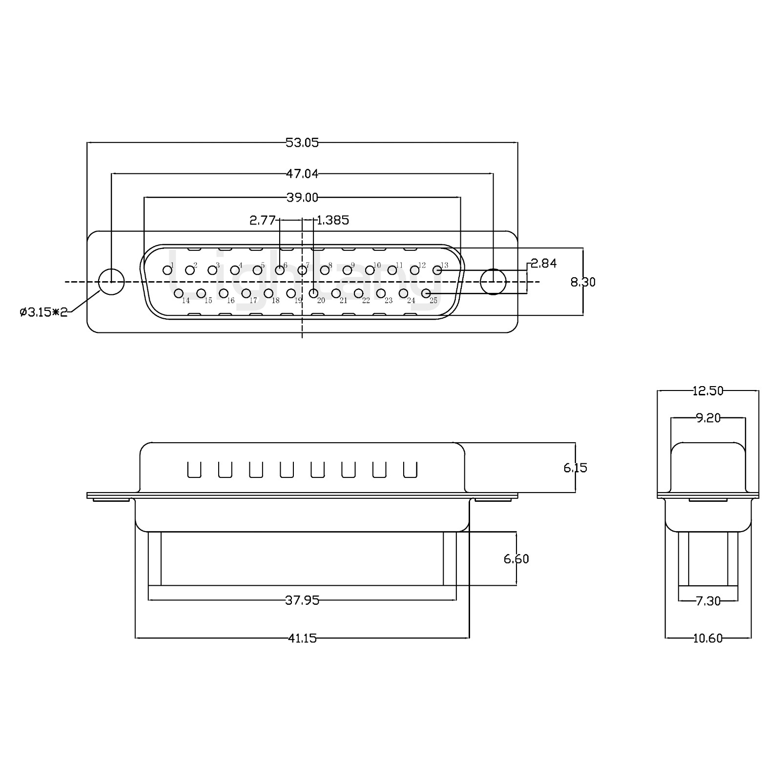 DB25公冷壓車針