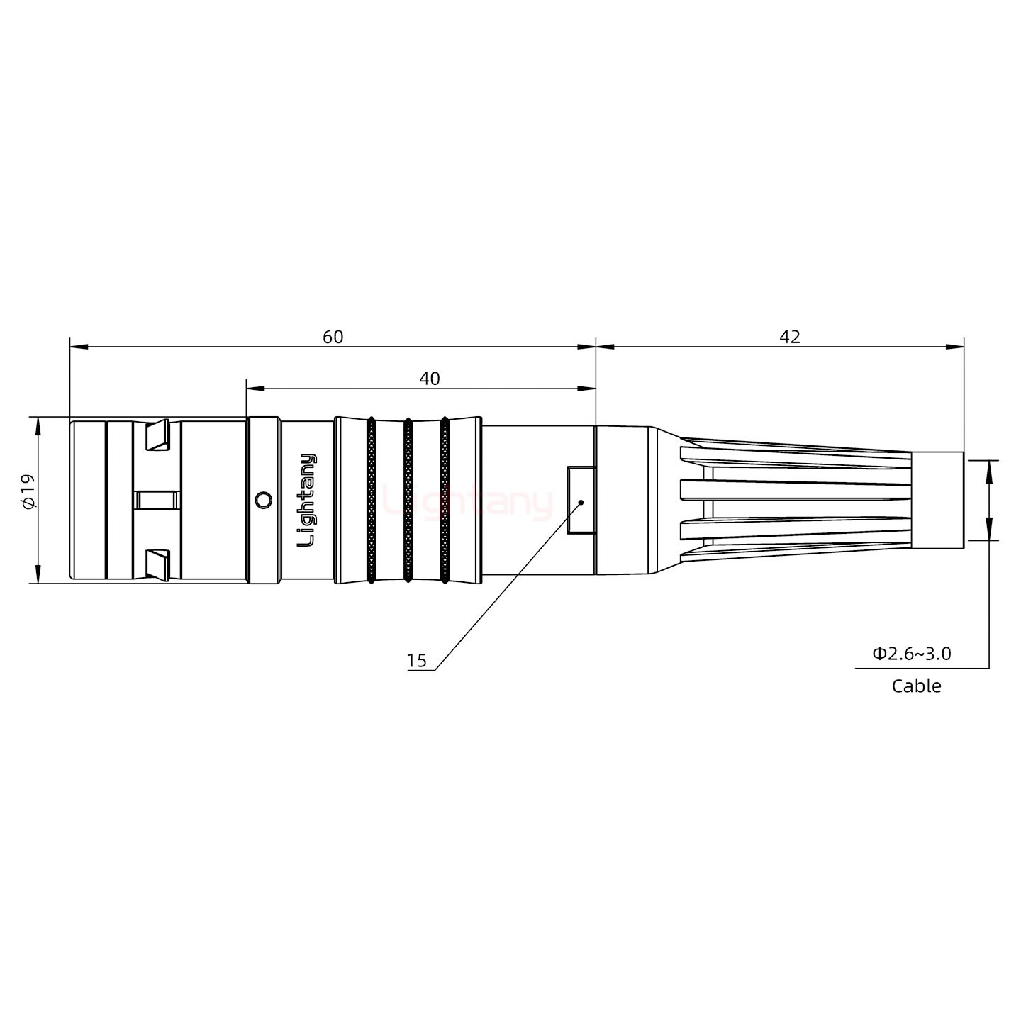 FGG.3K.010.CLAC30Z推拉自鎖帶護套直式插頭